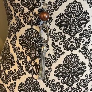 Paparazzi Bold Balancing Act Brown Necklace Set